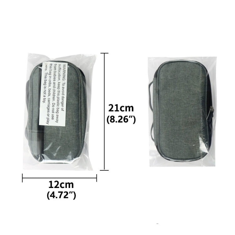 Portable Insulin Cooler Travel Package Insulin Care Bag(Grey)
