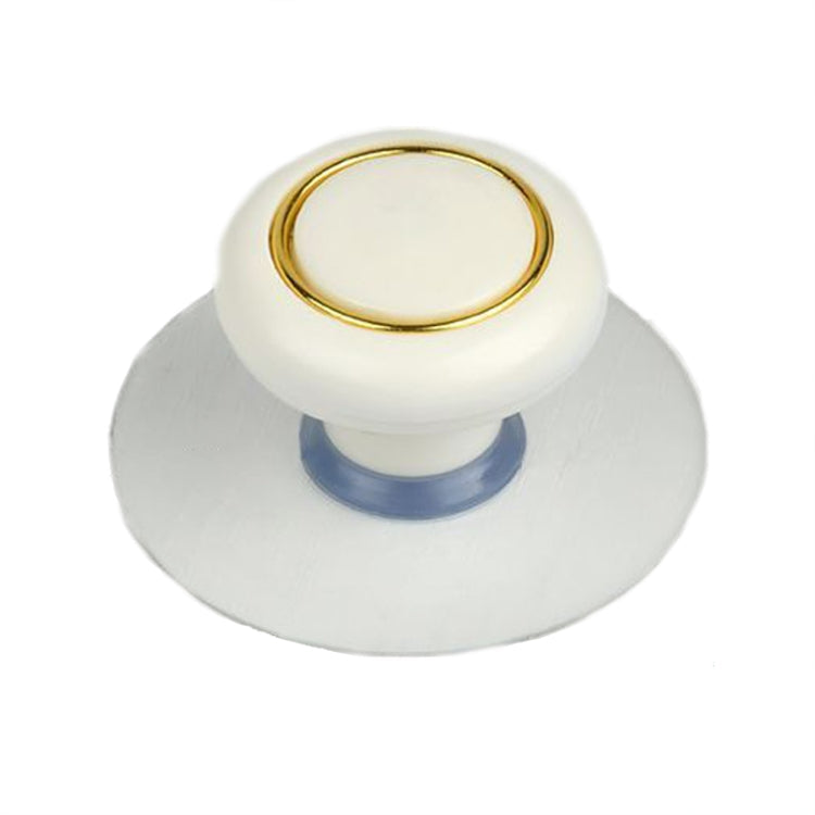 Hole-free Wardrobe Handles Drawer Glass Door Adhesive Household Round Handle, Spec: B