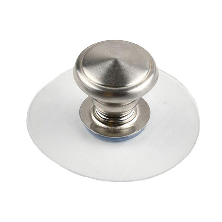 Hole-free Wardrobe Handles Drawer Glass Door Adhesive Household Round Handle, Spec: I