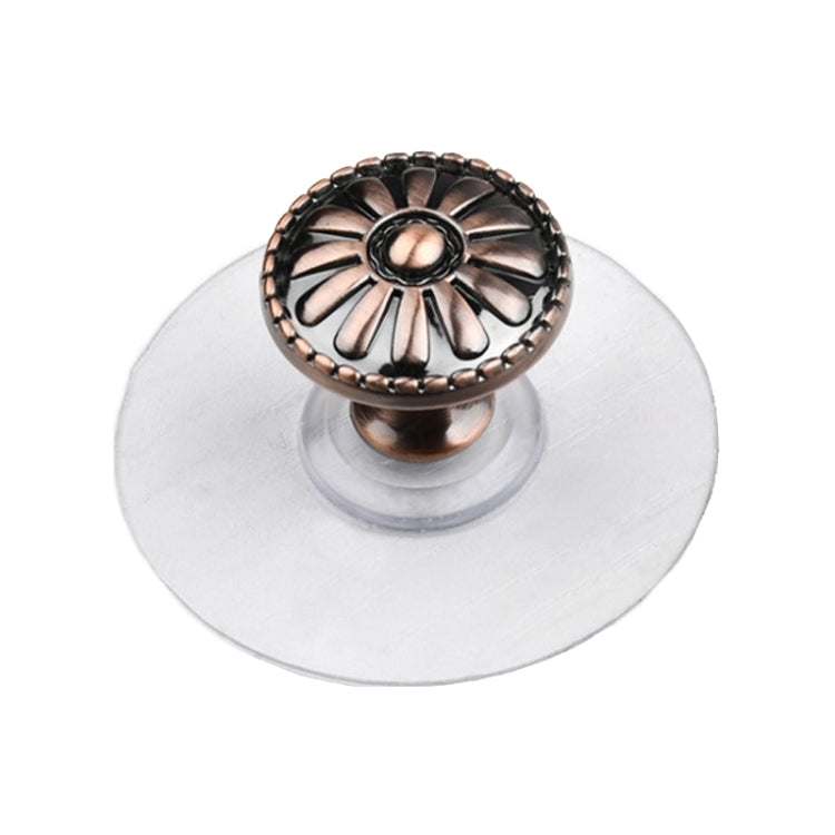 Hole-free Wardrobe Handles Drawer Glass Door Adhesive Household Round Handle, Spec: L