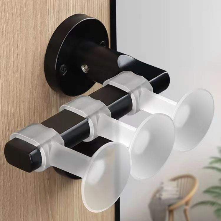 8pcs Transparent Window Door Handle Anti-collision Silicone Protective Cover