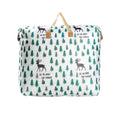 Clothes Quilt Storage Bag Large Capacity Waterproof Moistureproof Moving Luggage Bag, Style: 120L Extra Large Elk