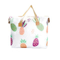 Clothes Quilt Storage Bag Large Capacity Waterproof Moistureproof Moving Luggage Bag, Style: 35L Small Pineapple