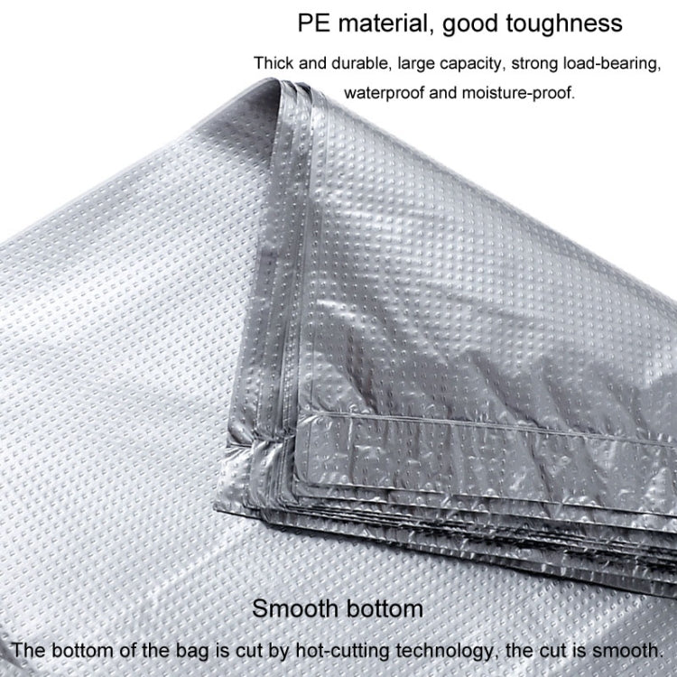 10pcs 75x110cm PE Large-capacity Moving Packing Bags Thickened Quilt Luggage Storage Bags