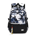 For Teens Boys Travel Laptop Backpack School Bag Casual Book Bag, Style: Blue Camouflage