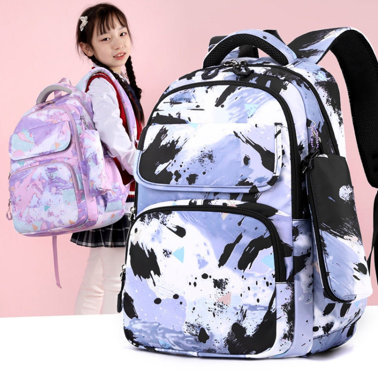 3 In 1 Kids School Backpack Small Student Book Bag with Lunch Bag ＆ Pencil Case(Black)