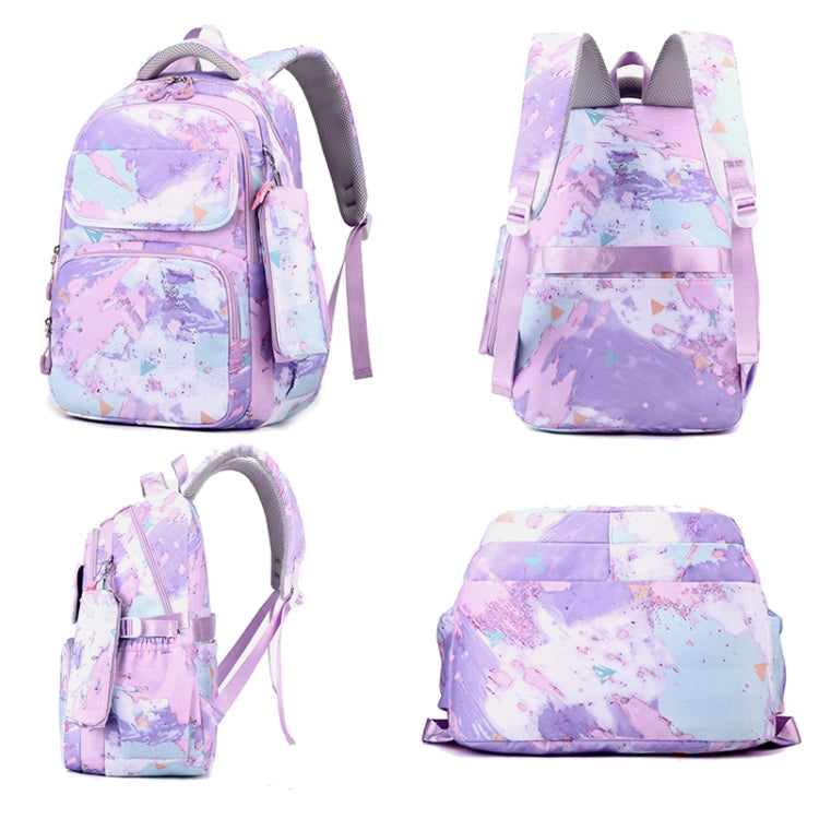 3 In 1 Kids School Backpack Small Student Book Bag with Lunch Bag ＆ Pencil Case(Black)