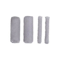 Summer Ice Silk Sweat-absorbent Breathable Electric Vehicle Grips, Color: Light Grey