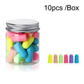 10pcs /Box Memory Foam Earplugs Student Dormitory Sleeping Noise Reduction Soundproof Earplugs(Mixed Colors)