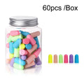 60pcs /Box Memory Foam Earplugs Student Dormitory Sleeping Noise Reduction Soundproof Earplugs(Mixed Colors)