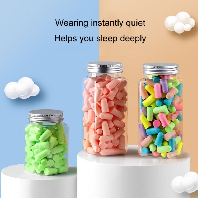 24pcs /Box Memory Foam Earplugs Student Dormitory Sleeping Noise Reduction Soundproof Earplugs(Mixed Colors)