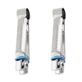 2pcs Stainless Steel Cake Lace Clip Pastry Cake Clamp Baking Tools, Model: C105-1 Triangle