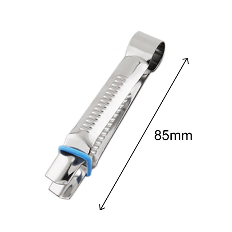 2pcs Stainless Steel Cake Lace Clip Pastry Cake Clamp Baking Tools, Model: C105-1 Triangle