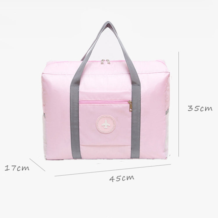 Thickened Luggage Bag Can Put Trolley Case Folding Travel Bag(Black)