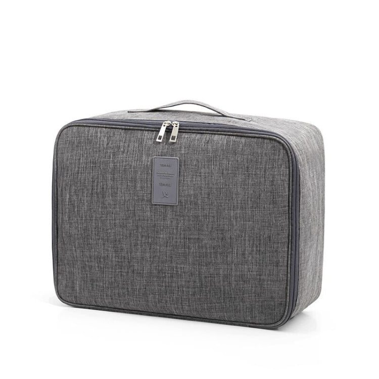 Short Trip Storage Bag Can Suit Trolley Case Cationic Large Capacity Clothes Bag(Grey)