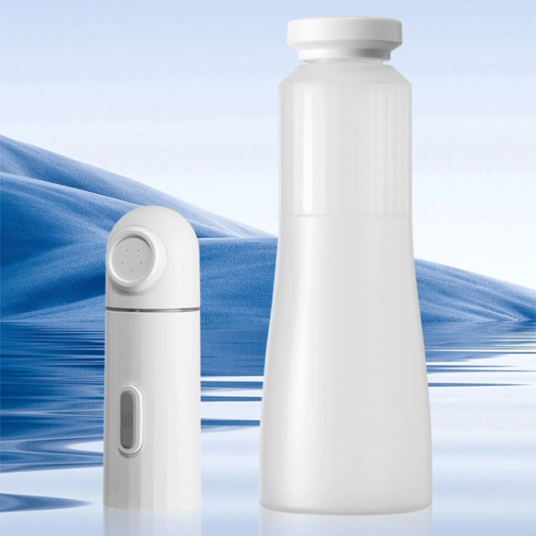 Female Handheld Mini External Vaginal Wash Maternity Portable Electrical Feminine Cleanser, Model: With LED Light