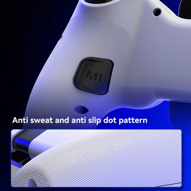 D9 Wireless Phone Stretching Game Controller For Switch / PS3 / PS4(White)
