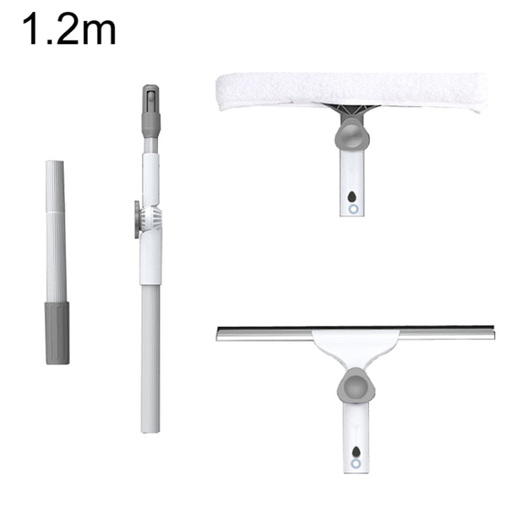 1.2m Household Universal Splicing Pole Glass Wiper Glass Cleaning Tools Standard Set