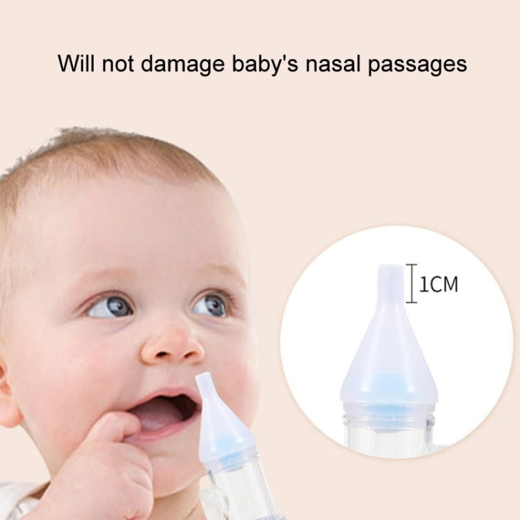 Baby Nasal Aspirator Anti-Reflux Air Pump Nasal Booger Cleaning Tool(Light Green)