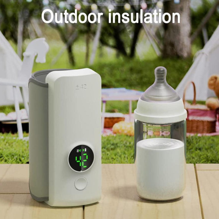 18W 6000mAh Baby Bottle Warmer With Digital Display 6 Levels Temperature Adjustment NNQ-2