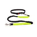 Pet Running Exercise Towing Leash Multifunctional Dog Walking Leashes(Black+Fluorescent Green)