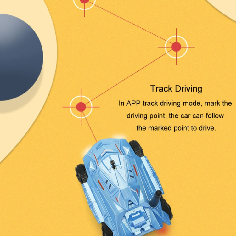Tank Car Toys 720P HD Camera RC Car With Real-time Surveillance With Remote Controller(Orange)