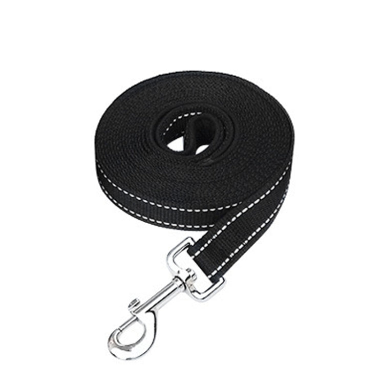 10m Pet Tracking Towing Leash Multifunctional Dog Walking Leashes(Black)