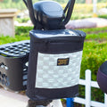 Electric Bike Riding Hanging Bag Large Capacity Waterproof Bicycle Front Hanging Bag(Blue)