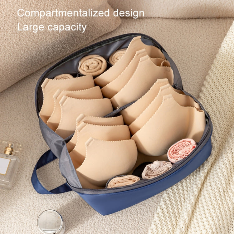 Travel Portable Storage Bag Luggage Dispenser Bag Underwear Panty Storage Bag(Grey)
