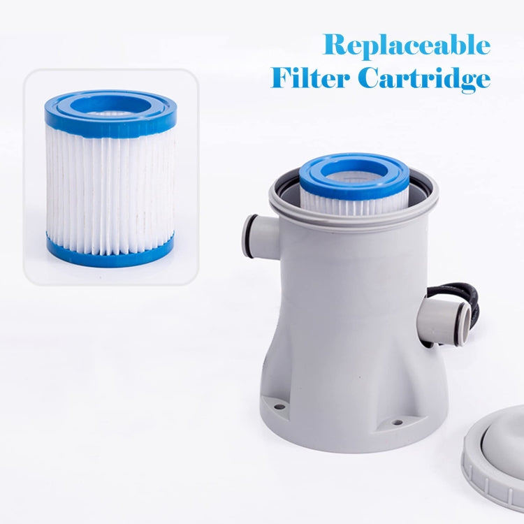 JY-051 110V-240V 330 Gallon Swimming Pool Filter Pump Pool Circulating Cleaner, Spec: AU Plug