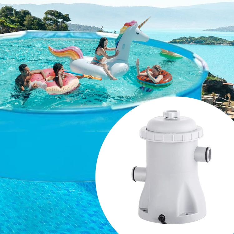 JY-051 110V-240V 330 Gallon Swimming Pool Filter Pump Pool Circulating Cleaner, Spec: EU Plug