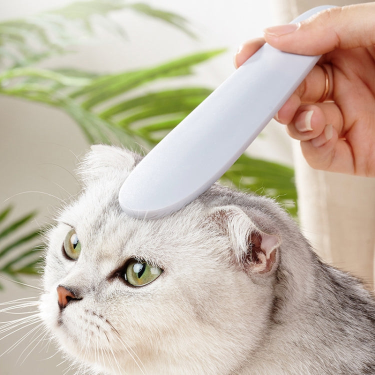 3pcs Cat Tongue Texture Grooming Brush Pet Massage Comb(Pink)