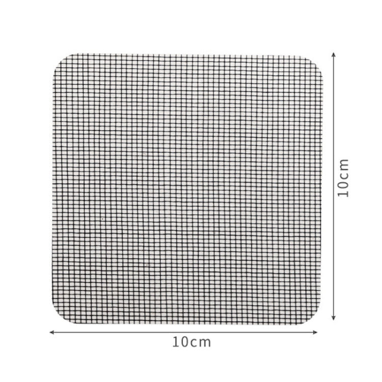 10pcs Household Floor Drain Stickers Anti-Mosquito Stickers For Screens Window Screen Hole Repair Subsidies(The whole Piece)