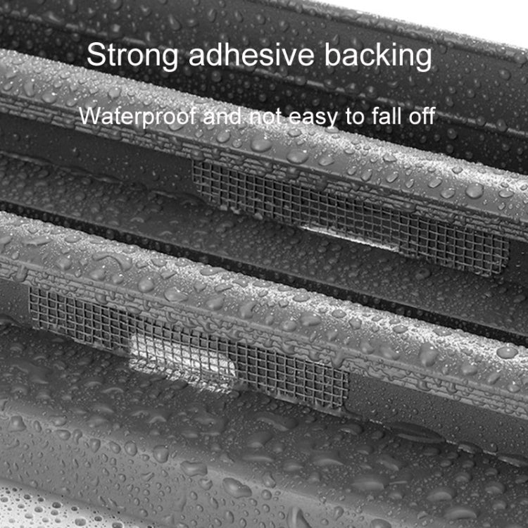 10pcs Household Floor Drain Stickers Anti-Mosquito Stickers For Screens Window Screen Hole Repair Subsidies(The whole Piece)
