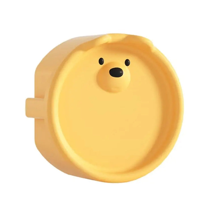 EU Plug Socket Silicone Cover Children Anti-electric Shock and Dustproof Protective Cover(Yellow)