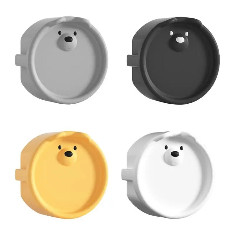EU Plug Socket Silicone Cover Children Anti-electric Shock and Dustproof Protective Cover(Black)