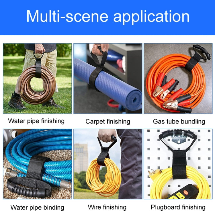 Weighted Storage Packing Tape Portable Hose Organization Tying Strap, Specification: M