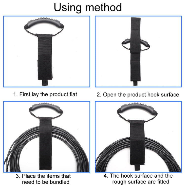 Weighted Storage Packing Tape Portable Hose Organization Tying Strap, Specification: S