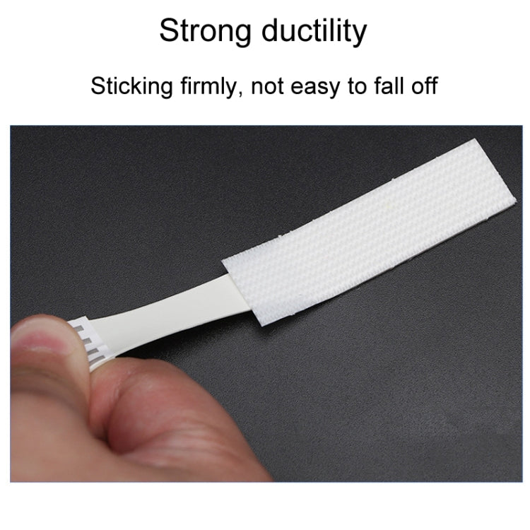 16 x 46mm 12pcs /Pack Strong Stainless Adhesive Removable Sticky Hooks Household Fixing Tearable Backing Stickers