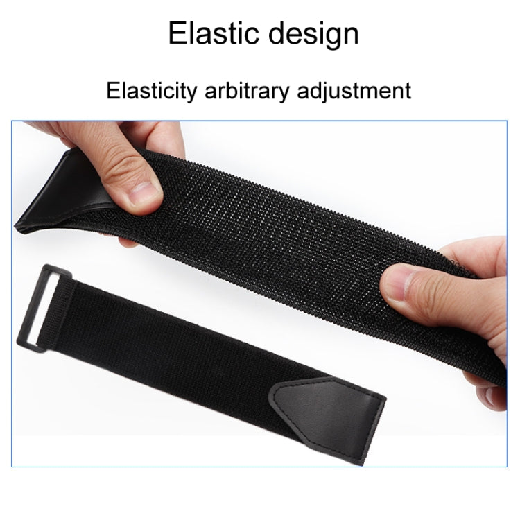 25 x 225mm Elastic No Grip Straps Heavy Duty Storage Release Organizer Tapes