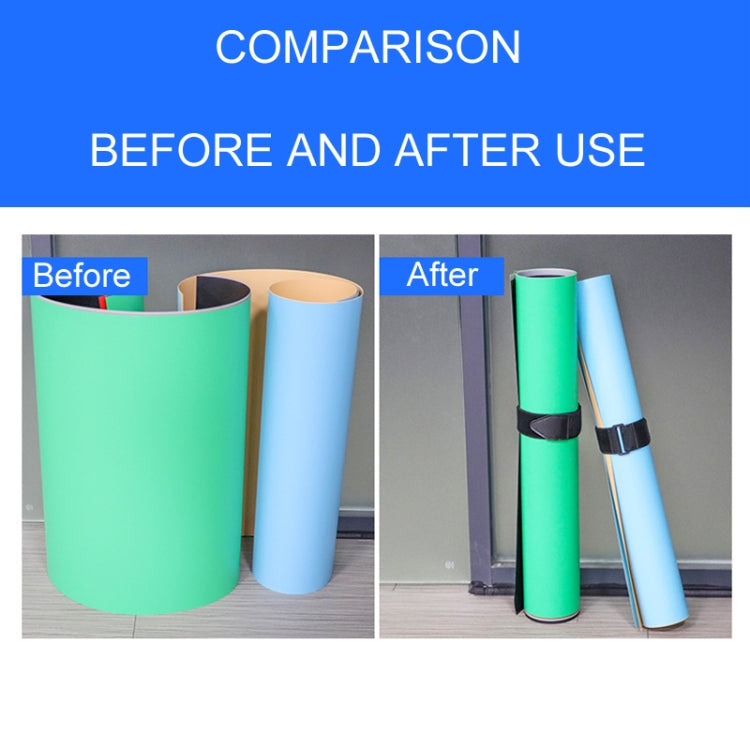 50 x 330mm Elastic No Grip Straps Heavy Duty Storage Release Organizer Tapes