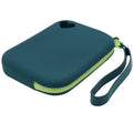 Silicone Storage Bag Portable Key Card Package Waterproof Dustproof Data Earphone Mini Bag(Dark Green)