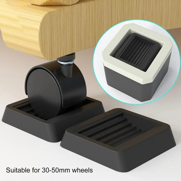 Computer Pulley Swivel Chair Fixed Anti-slip Foot Pad Holder, Style: 071