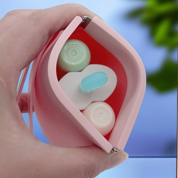 Silicone Elastic Coin Pouch Tie Handle Clasp Coin Storage Bag(Sky Blue)