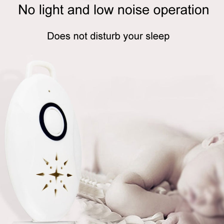 Mini USB Rechargeable Fly Repeller Outdoor Portable Mobile Mosquito Repellent Device(White)