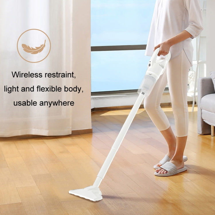 3 In 1 Home Car Handheld Wireless High-Power Vacuum Cleaner(White)