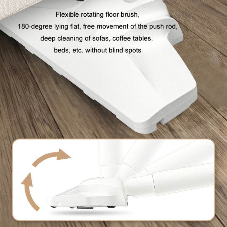 3 In 1 Home Car Handheld Wireless High-Power Vacuum Cleaner(White)