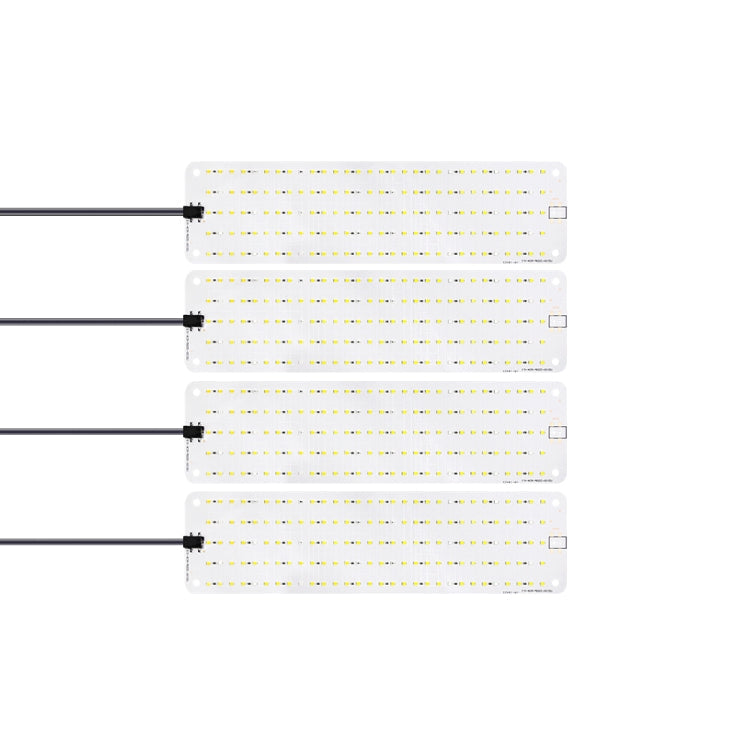 4 Heads 12V Sun Warm Light Panel Plant Grow Lamp Seedling Fill Lights(EU Plug)