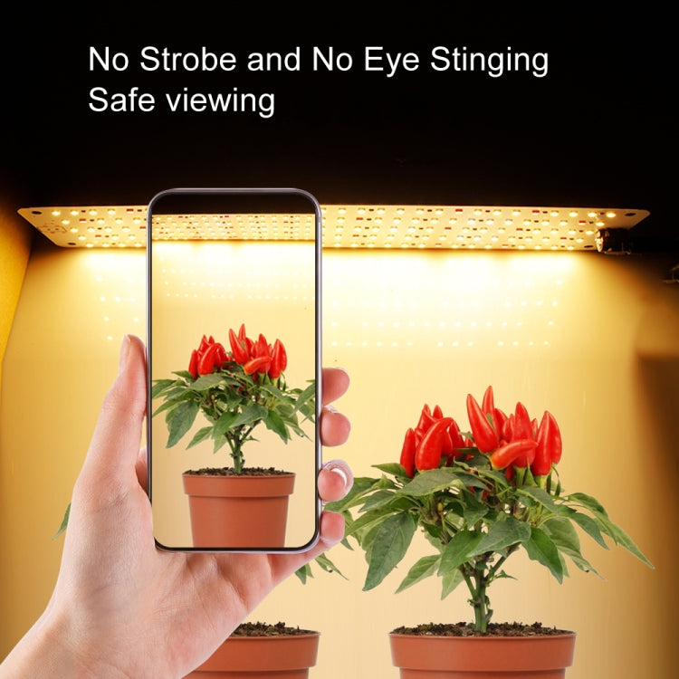 4 Heads 12V Sun Warm Light Panel Plant Grow Lamp Seedling Fill Lights(EU Plug)