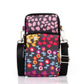 Printed Crossbody Mobile Phone Bag Mini Wallet With Arm Band, Style: Small Tree Bud
